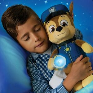 PAW Patrol Snuggle Up Chase Plush with Flashlight and Sounds